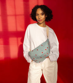 Crossbody ledvinka STUDIO NOOS Denim Hearts | Stylové doplňky pro děti a ženy | Lavly.cz