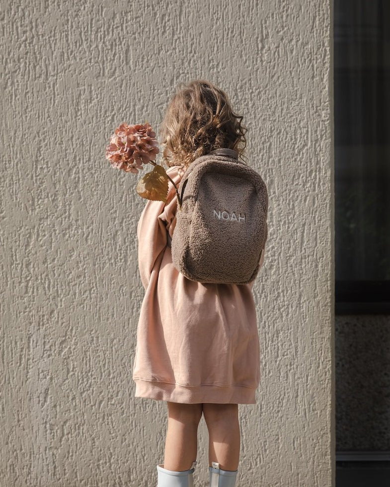 Dětský batoh STUDIO NOOS Brown Mini - Chunky Backpack - Se jménem | Lavly.cz
