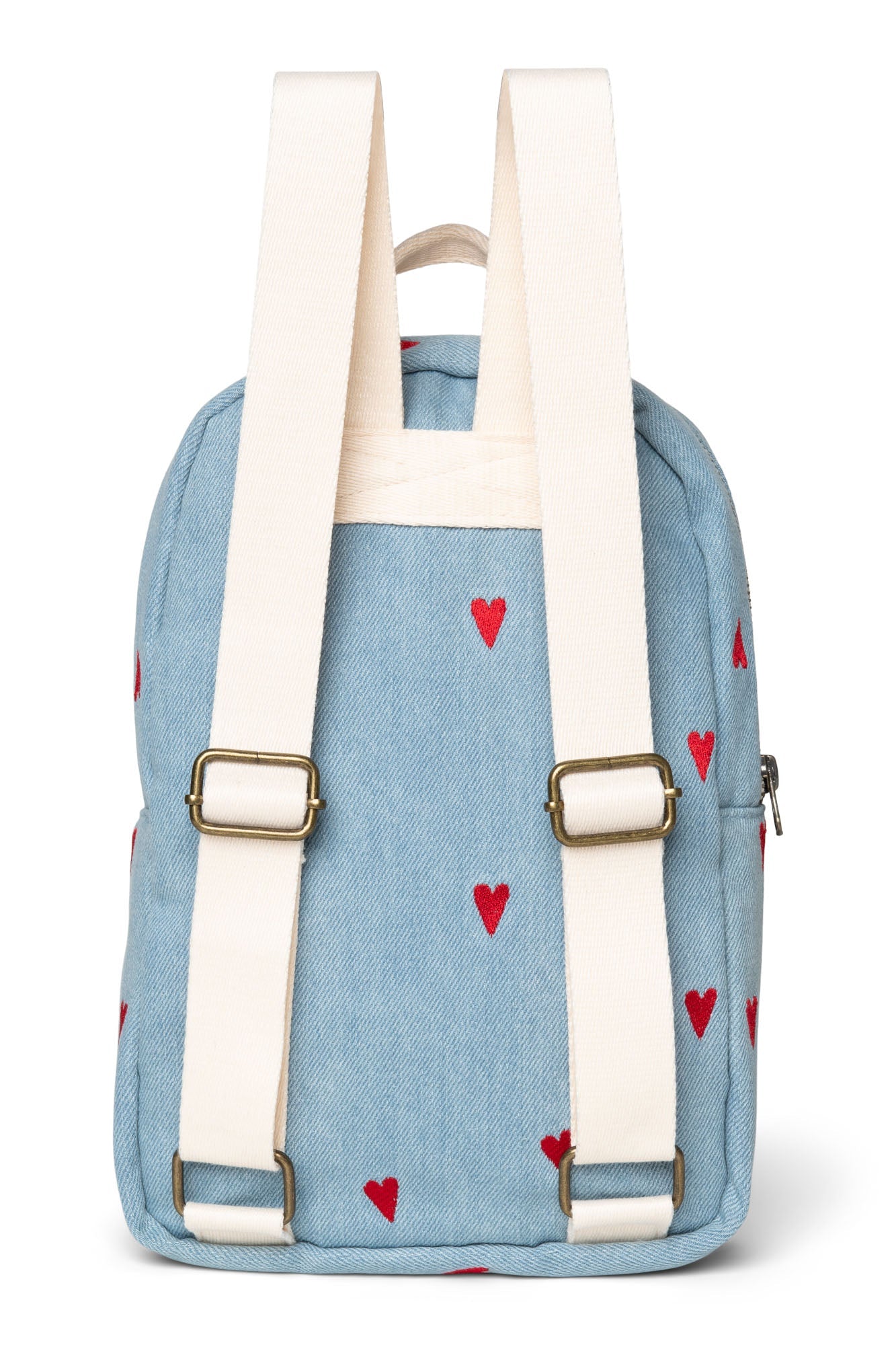 Dětský batoh STUDIO NOOS Denim Hearts - Se jménem | Lavly.cz