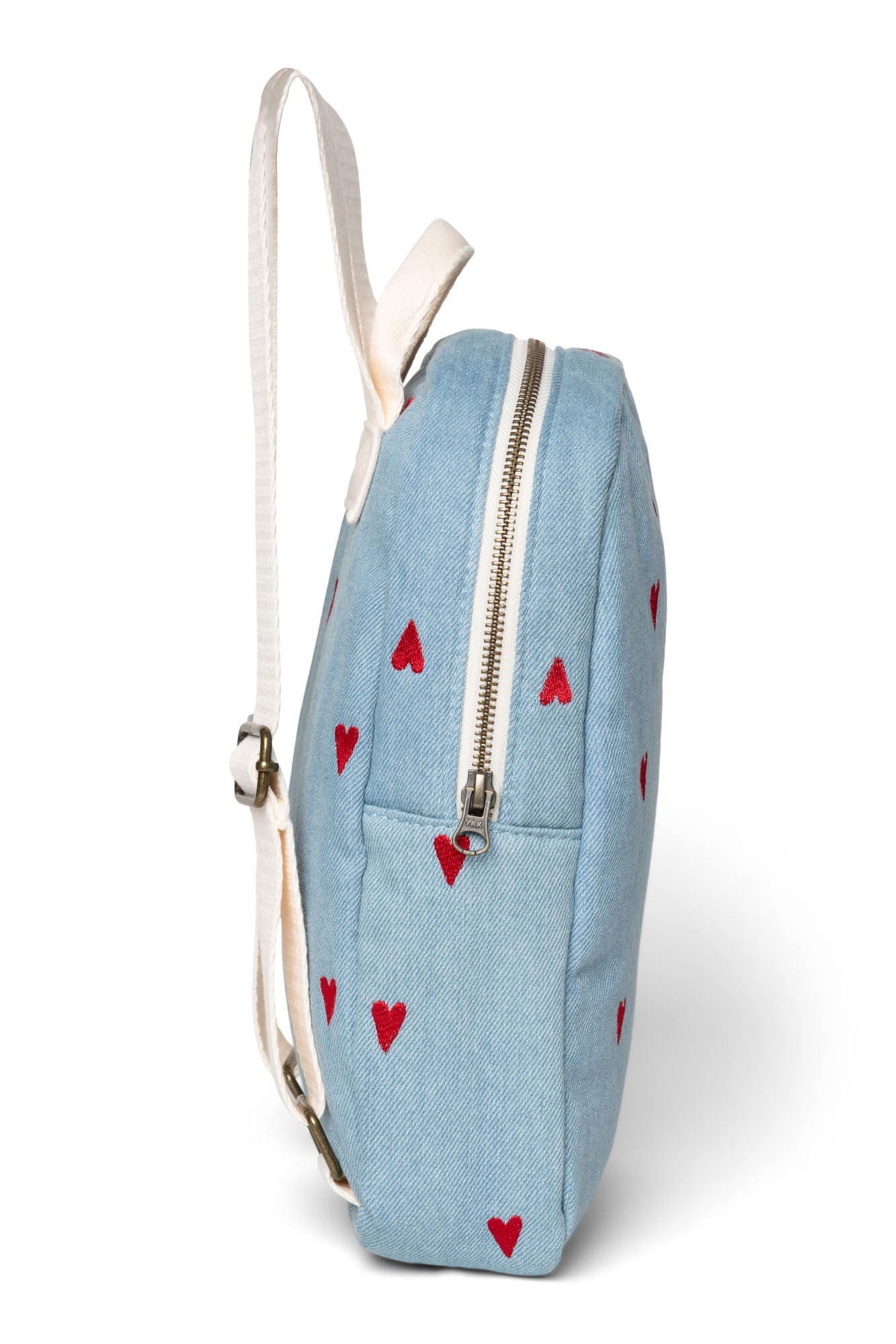 Dětský batoh STUDIO NOOS Denim Hearts - Se jménem | Lavly.cz