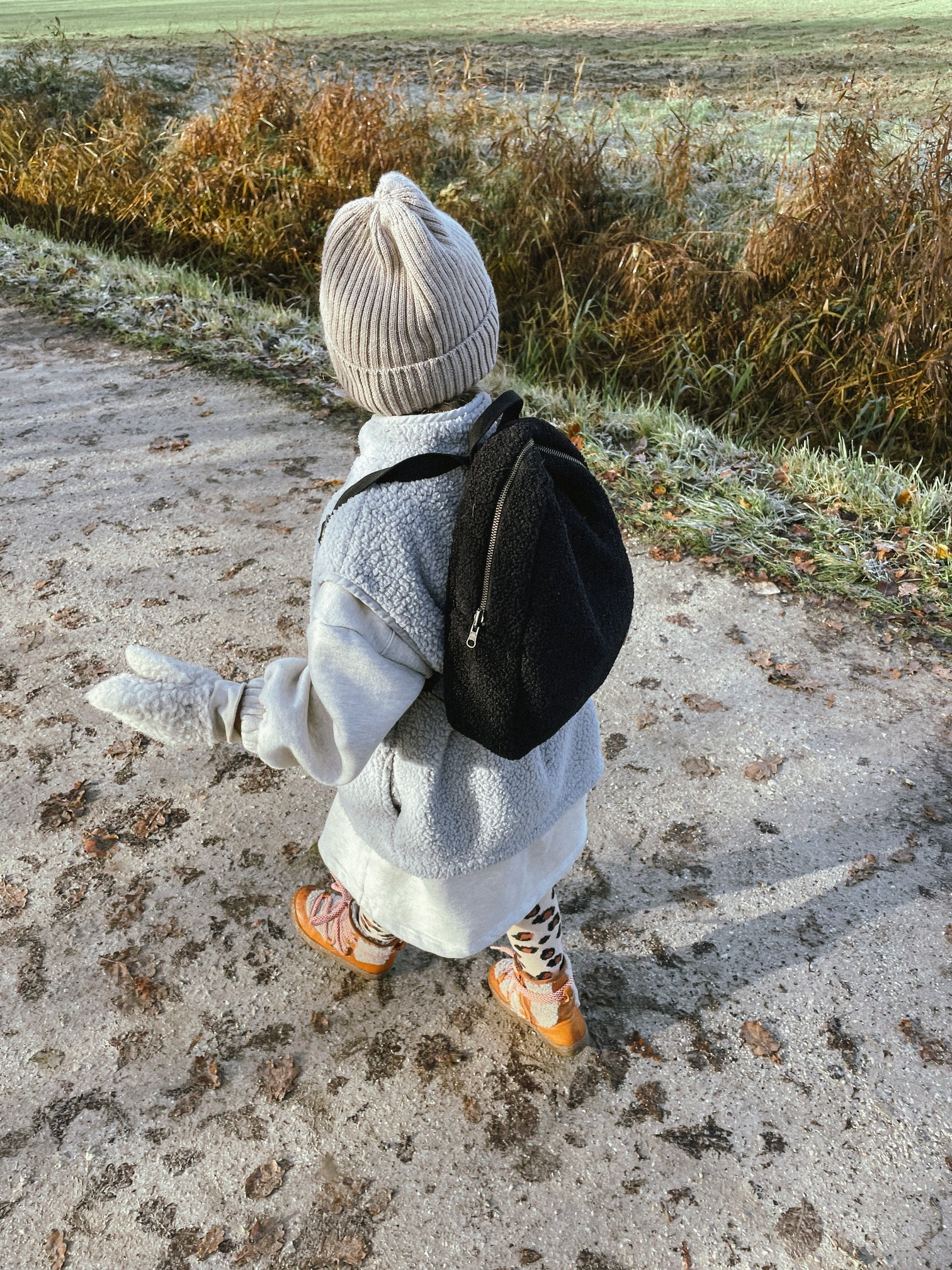 Dětský batoh STUDIO NOOS Black Teddy Mini Backpack - Se jménem | Lavly.cz