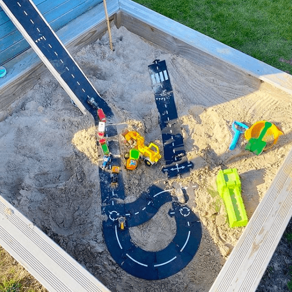 Gumová silnice WAY TO PLAY Highway Car Edition + autíčko | Stylové doplňky pro děti a ženy | Lavly.cz