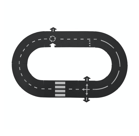 Gumová silnice WAY TO PLAY Ringroad 12 dílů | Stylové doplňky pro děti a ženy | Lavly.cz