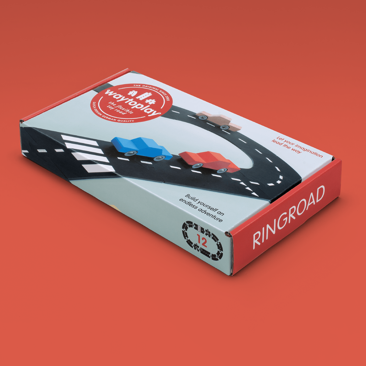 Gumová silnice WAY TO PLAY Ringroad 12 dílů | Stylové doplňky pro děti a ženy | Lavly.cz