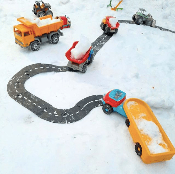 Gumová silnice WAY TO PLAY Ringroad 12 dílů | Stylové doplňky pro děti a ženy | Lavly.cz