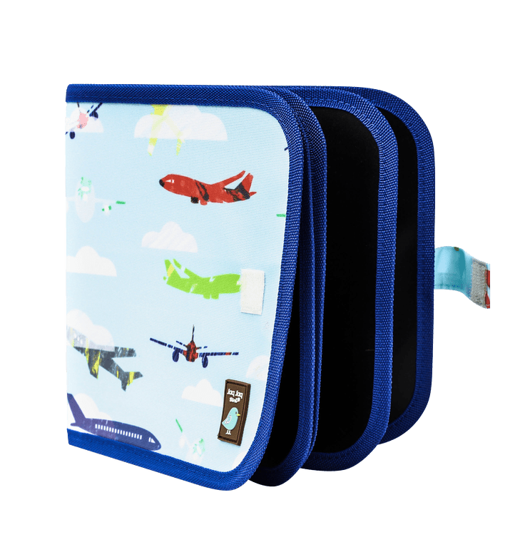 Kreslicí knížka s křídami JAQ JAQ BIRD Letadla | Stylové doplňky pro děti a ženy | Lavly.cz