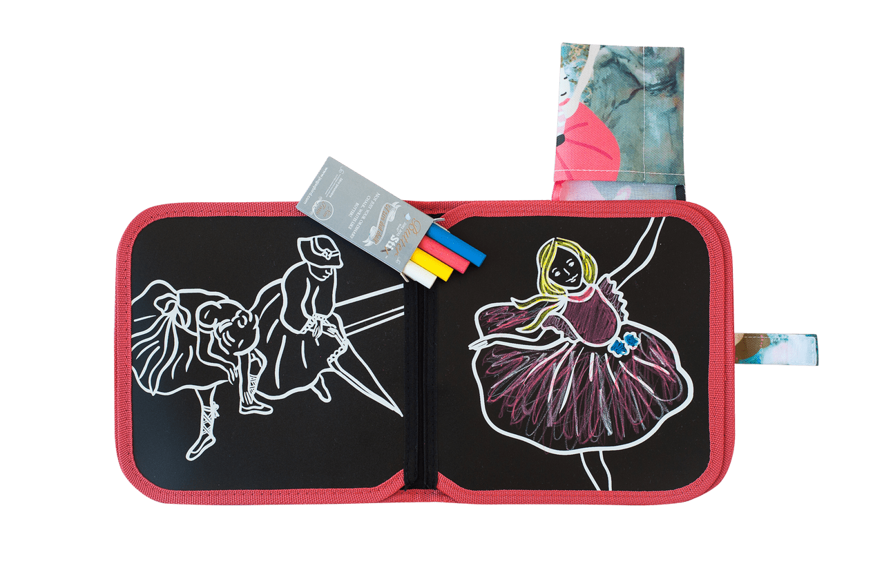 Omalovánka s křídami JAQ JAQ BIRD Baletky | Stylové doplňky pro děti a ženy | Lavly.cz