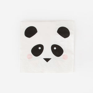 Papírové ubrousky Mini Panda