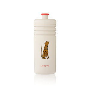Dětská sportovní láhev LIEWOOD Lionel 500 ml Leopard / Sandy