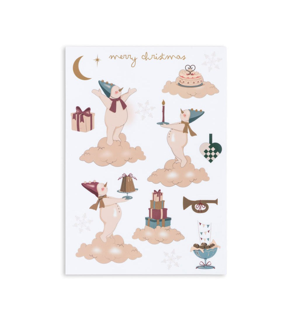 Adventní dekorace do oken KONGES SLOJD Let It Snow | Stylové doplňky pro děti a ženy | Lavly.cz