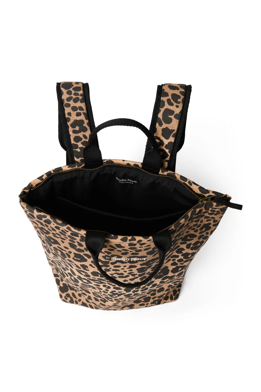 Batoh pro dospělé STUDIO NOOS Brown Leopard Cotton | Lavly.cz