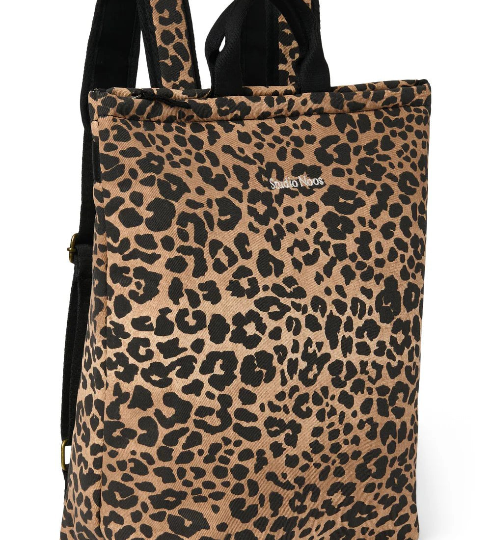 Batoh pro dospělé STUDIO NOOS Brown Leopard Cotton | Lavly.cz