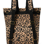 Batoh pro dospělé STUDIO NOOS Brown Leopard Cotton | Lavly.cz