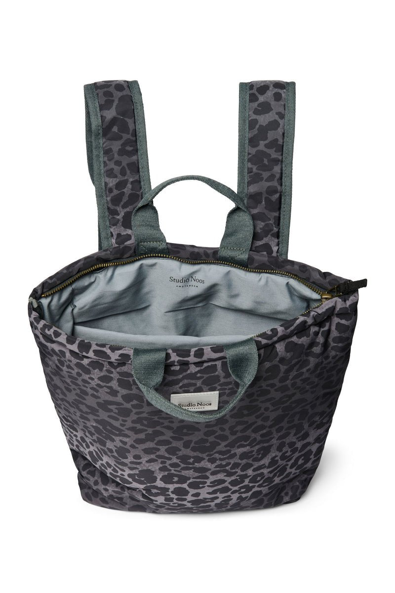 Batoh pro maminky STUDIO NOOS Antra Leopard Puffy | Stylové doplňky pro děti a ženy | Lavly.cz