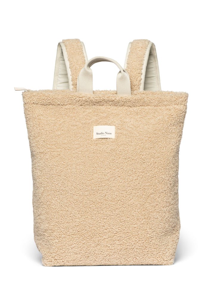 Batoh pro maminky STUDIO NOOS Teddy Ecru | Stylové doplňky pro děti a ženy | Lavly.cz