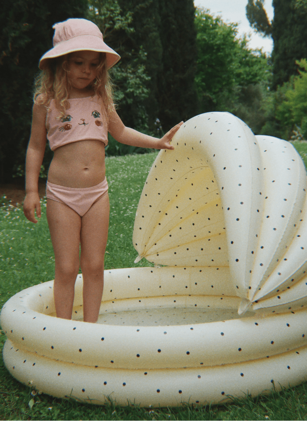 Bazén s baldachýnem KONGES SLOJD Cherry Navy Dot | Lavly.cz