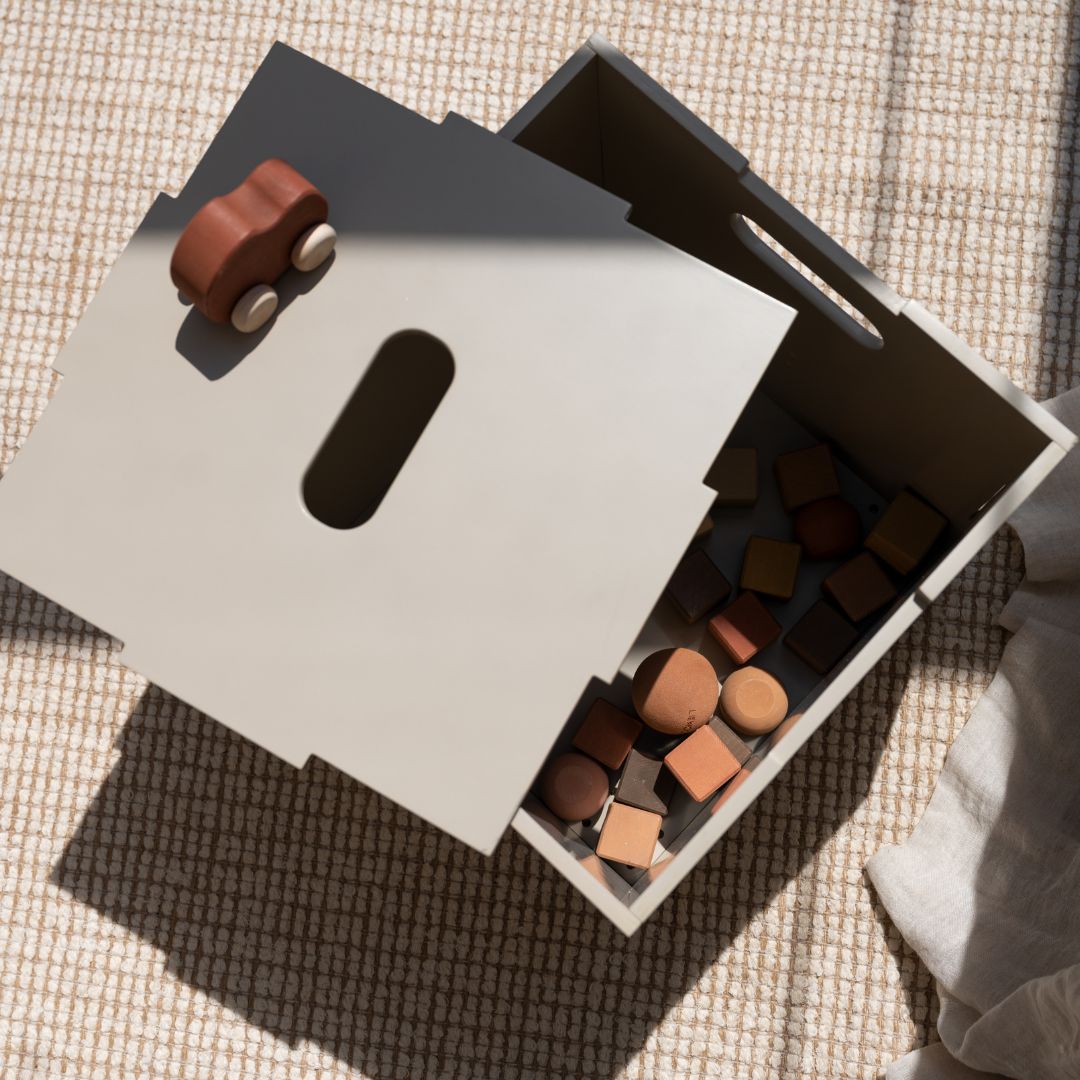 Boxík Nofred Cube Storage Beige | Stylové doplňky pro děti a ženy | Lavly.cz