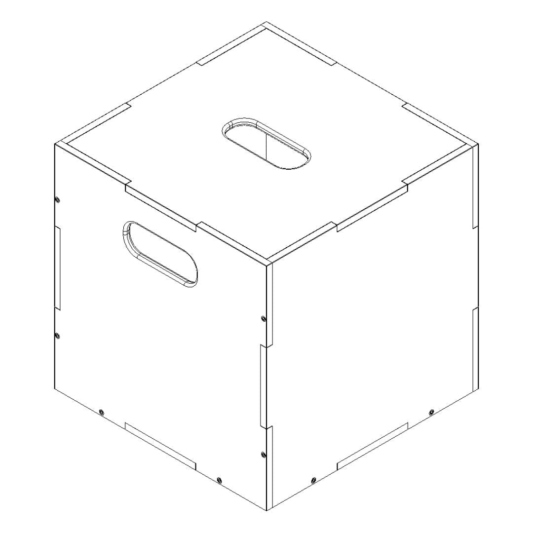 Boxík Nofred Cube Storage Beige | Stylové doplňky pro děti a ženy | Lavly.cz