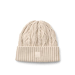 Čepice s copánkovým vzorem LIEWOOD Ezra Beanie Sandy | Stylové doplňky pro děti a ženy | Lavly.cz