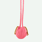 Crossbody kabelka se stahováním THE STICKY SIS CLUB Tulip Pink | Lavly.cz