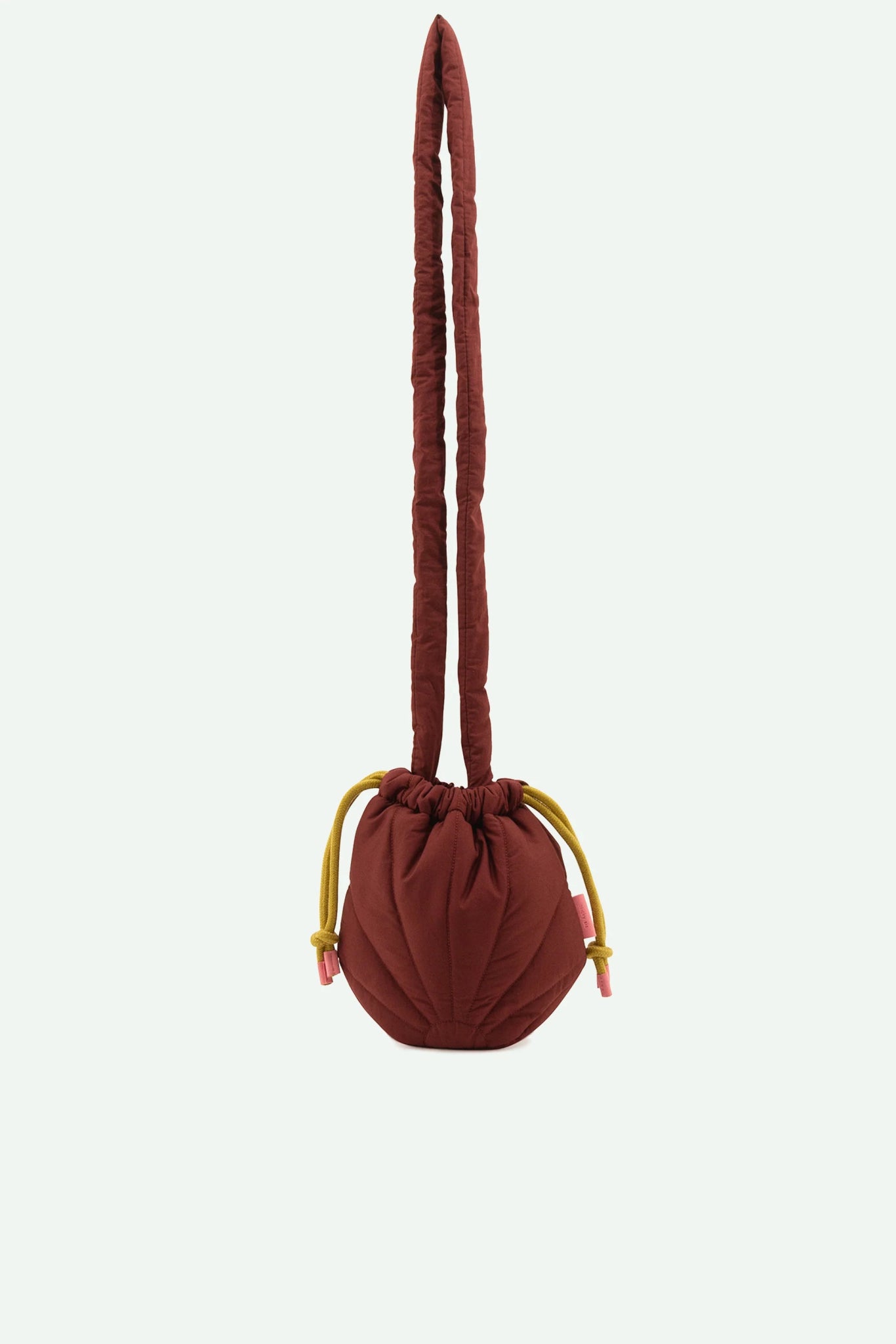 Crossbody kabelka se stahováním THE STICKY SIS CLUB Vin Rouge | Lavly.cz