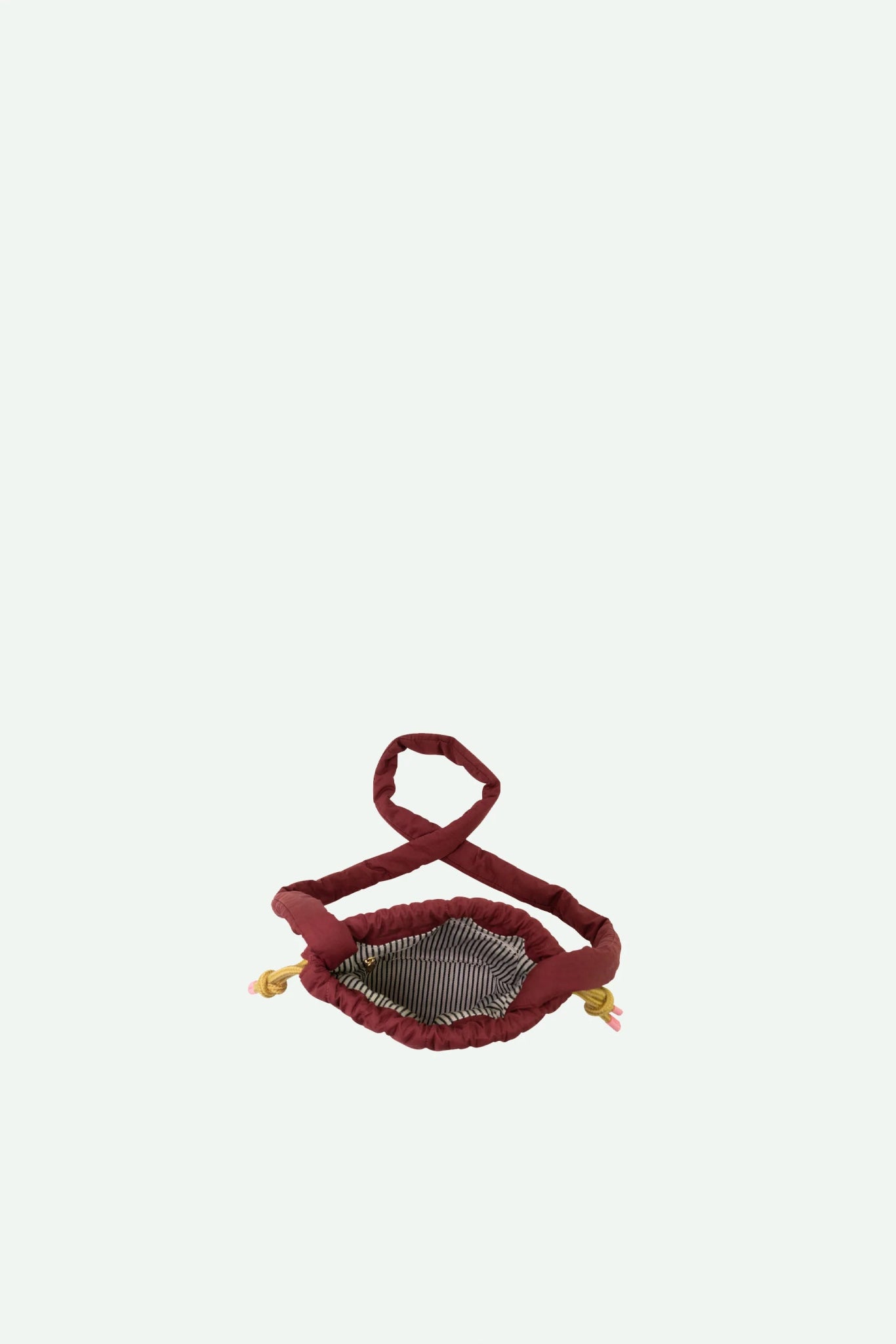 Crossbody kabelka se stahováním THE STICKY SIS CLUB Vin Rouge | Lavly.cz