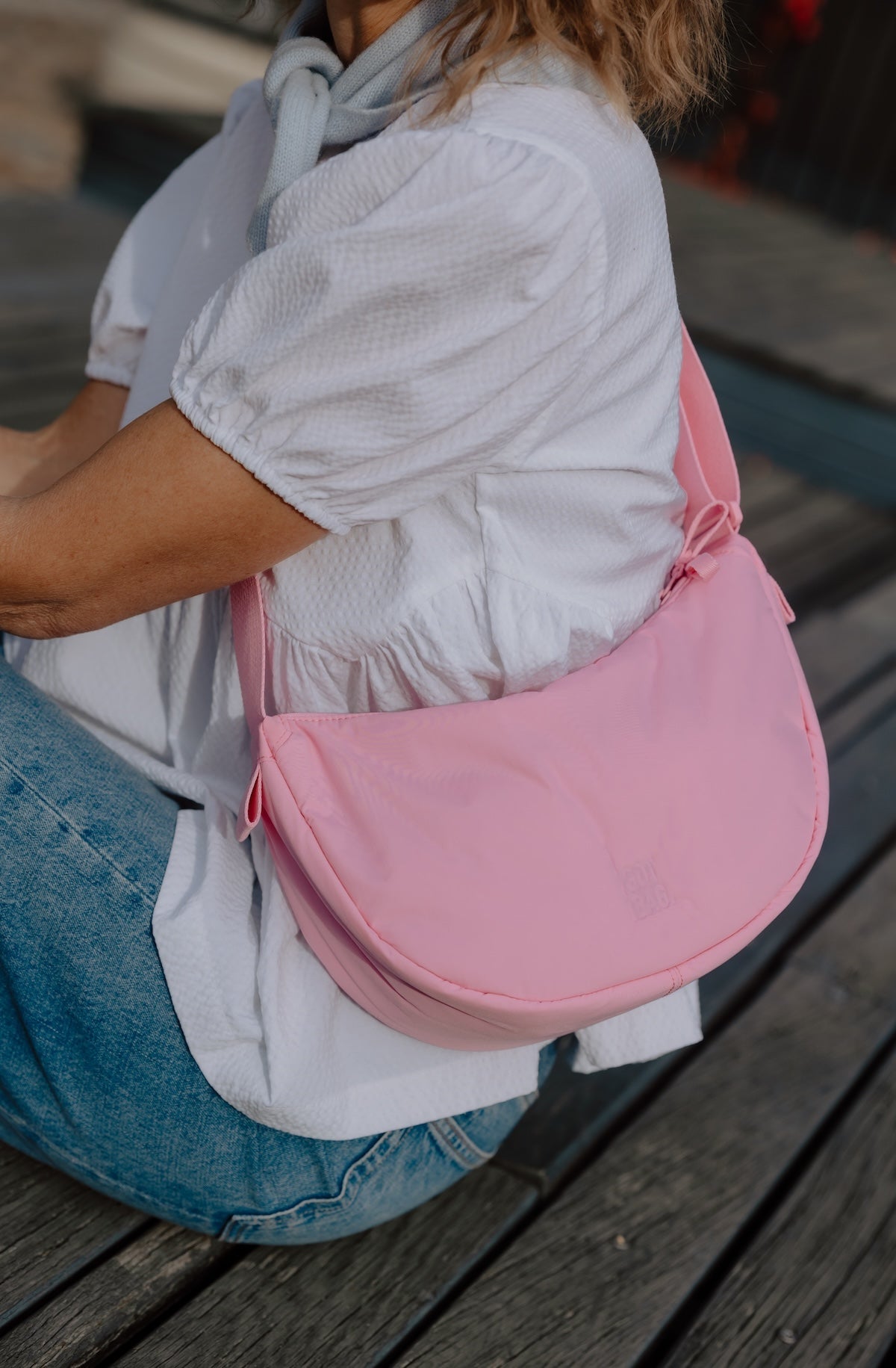 Crossbody ledvinka GOT BAG Cloud Moon Small Sea Rose | Lavly.cz
