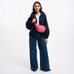 Crossbody ledvinka GOT BAG Moon Small Salina Pink | Lavly.cz