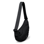 Crossbody ledvinka GOT BAG Wavy Puffer Black | Lavly.cz