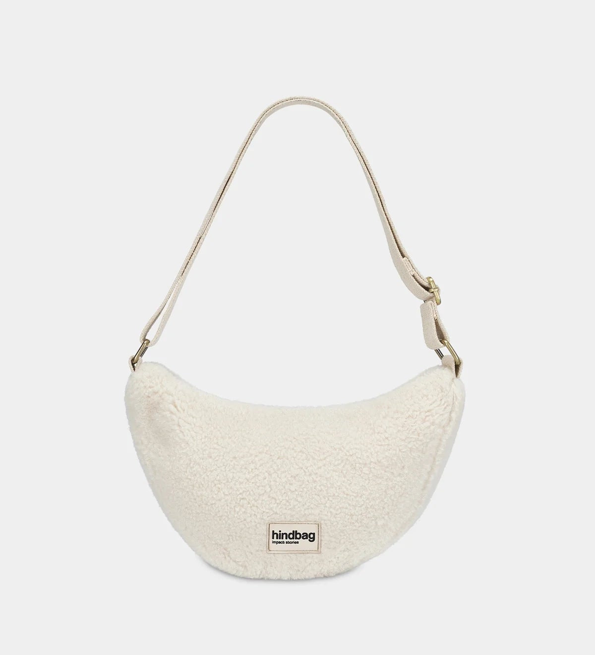 Crossbody ledvinka HINDBAG Andrea Teddy Arctic | Lavly.cz