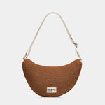 Crossbody ledvinka HINDBAG Andrea Teddy Brown | Lavly.cz