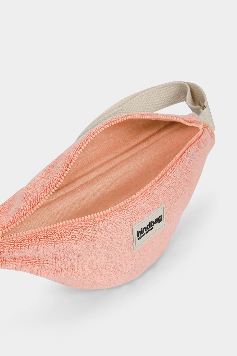 Crossbody ledvinka HINDBAG Olivia Coral Pink Terry | Stylové doplňky pro děti a ženy | Lavly.cz