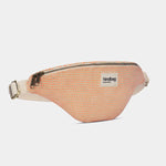 Crossbody ledvinka HINDBAG Olivia Coral Woven | Lavly.cz