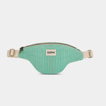 Crossbody ledvinka HINDBAG Olivia Green Stripes | Lavly.cz