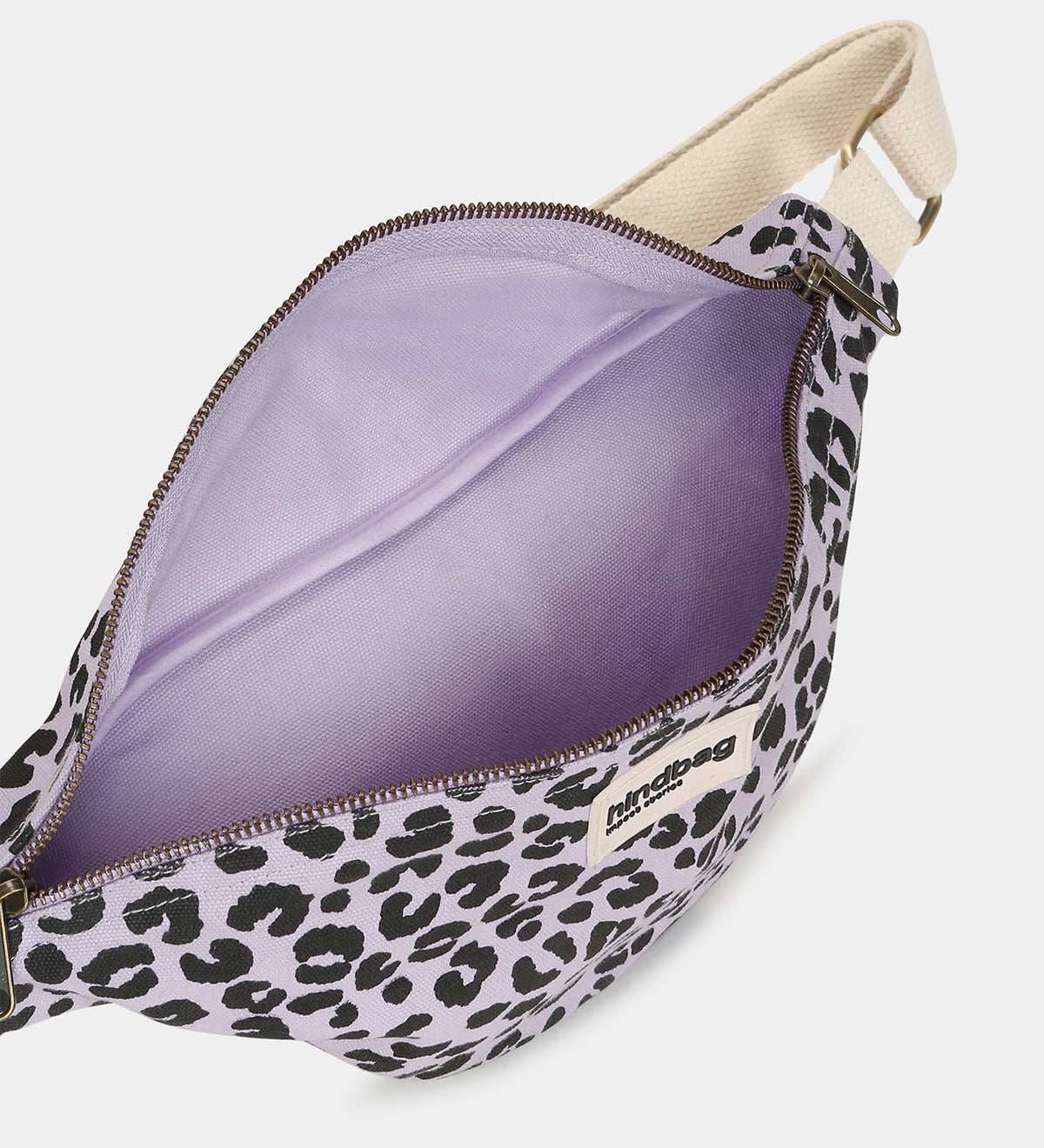 Crossbody ledvinka HINDBAG Olivia Leopard Lilac | Stylové doplňky pro děti a ženy | Lavly.cz