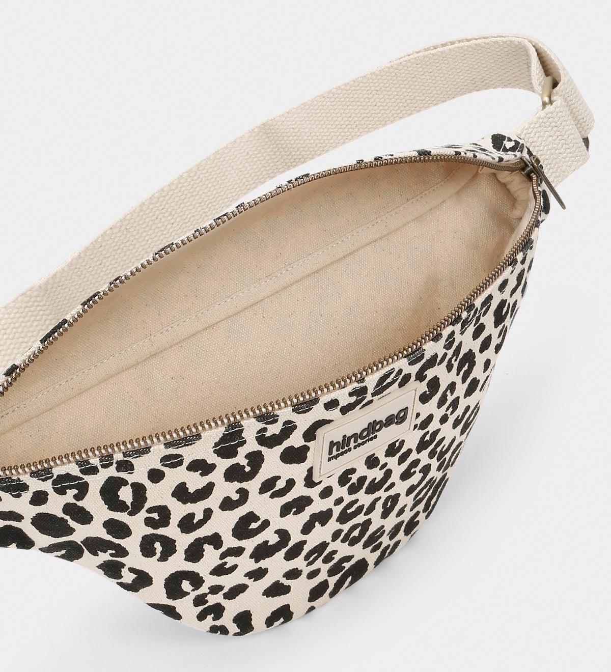 Crossbody ledvinka HINDBAG Olivia Leopard Off - white | Stylové doplňky pro děti a ženy | Lavly.cz