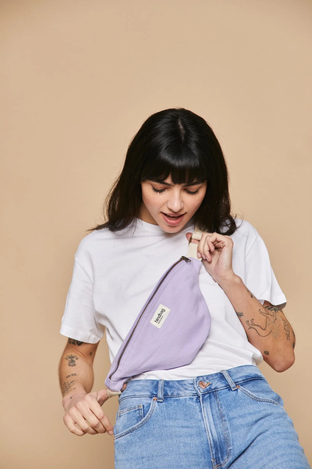 Crossbody ledvinka HINDBAG Olivia Lilac | Stylové doplňky pro děti a ženy | Lavly.cz