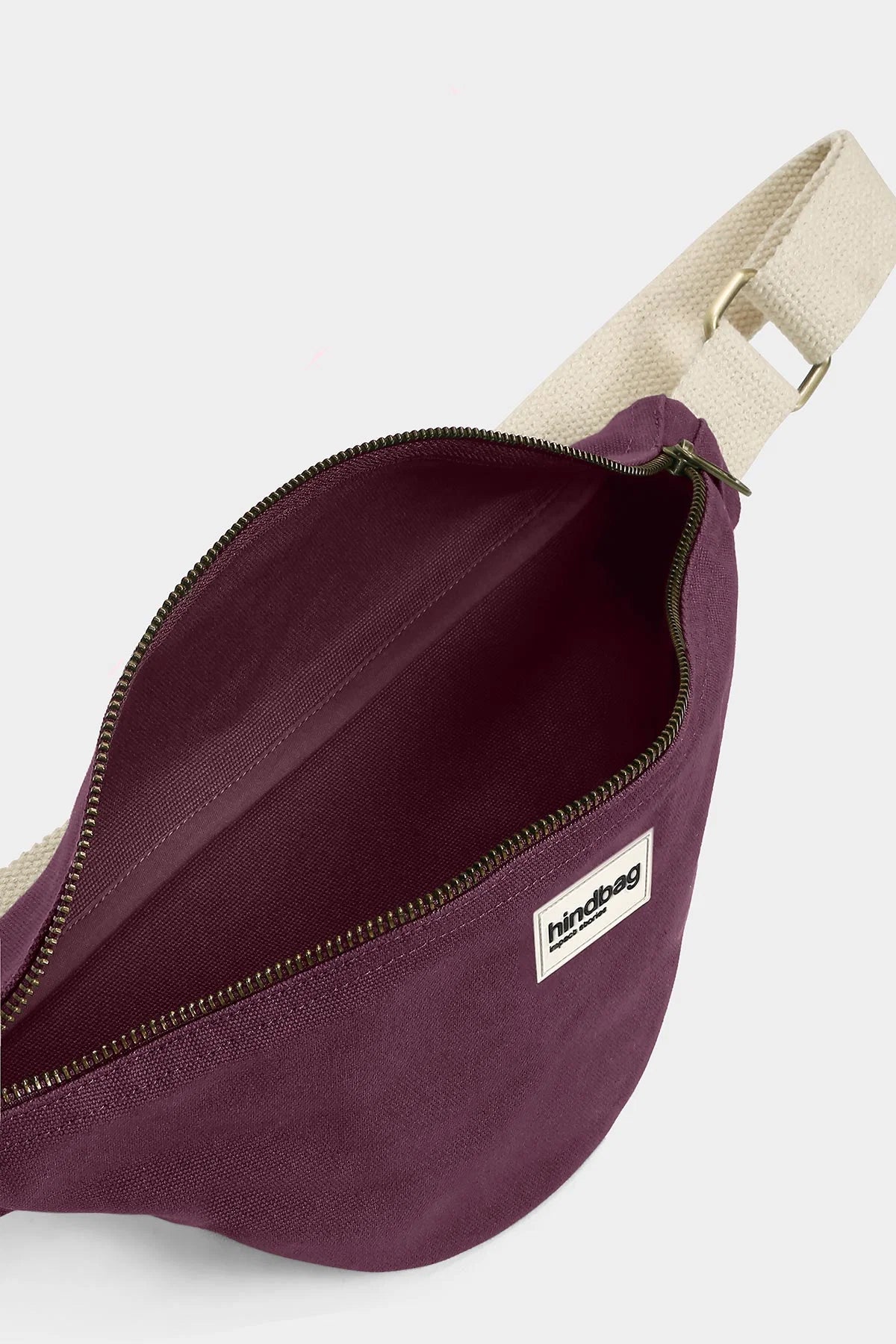 Crossbody ledvinka HINDBAG Olivia Plum | Lavly.cz