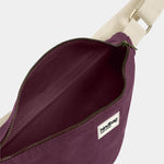 Crossbody ledvinka HINDBAG Olivia Plum | Lavly.cz