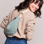 Crossbody ledvinka HINDBAG Olivia Sage | Lavly.cz