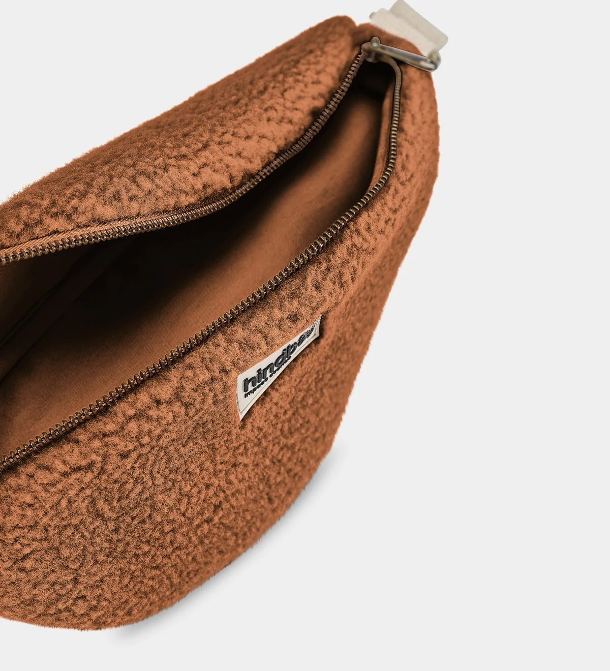 Crossbody ledvinka HINDBAG Olivia Teddy Brown | Lavly.cz