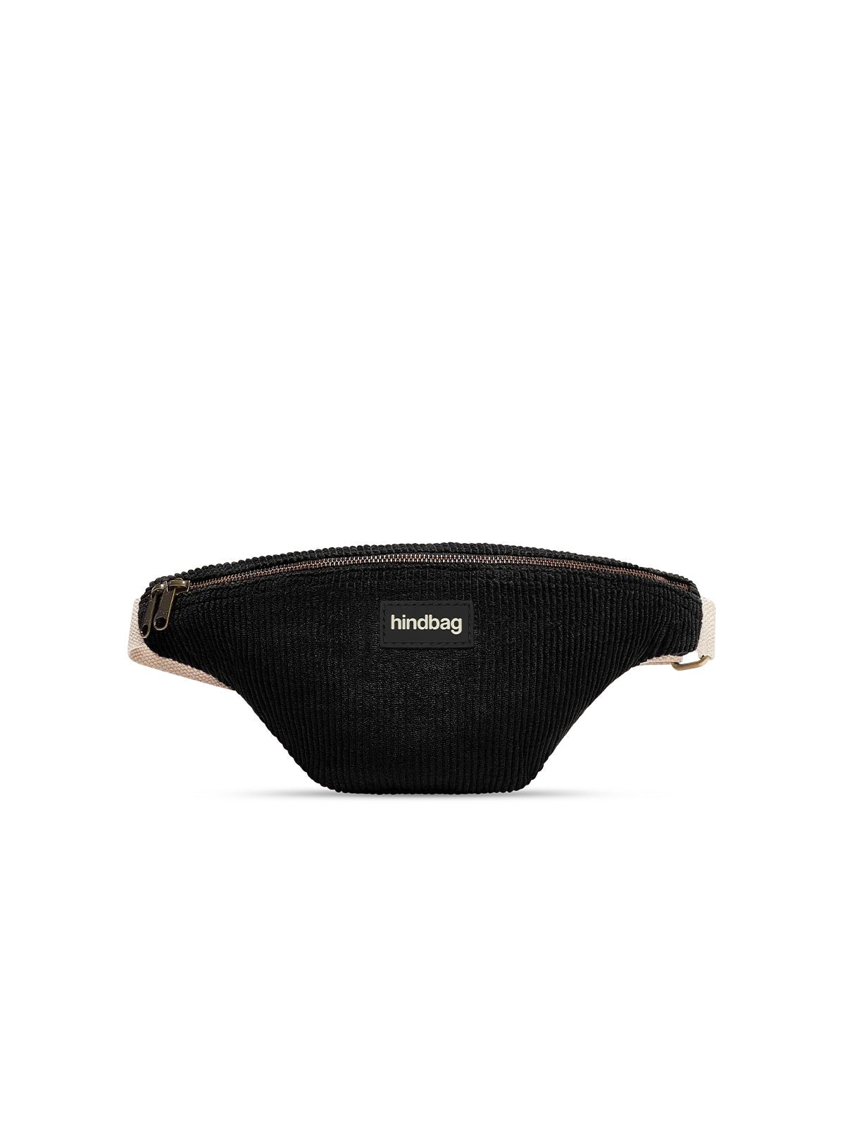 Crossbody ledvinka HINDBAG Olivia Velvet Black | Lavly.cz