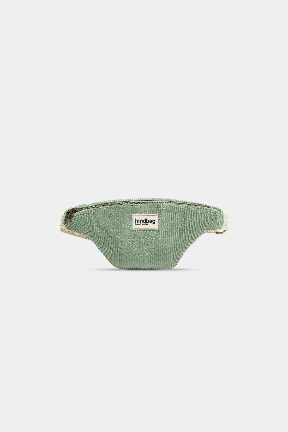 Crossbody ledvinka HINDBAG Olivia Velvet Mint Green | Lavly.cz