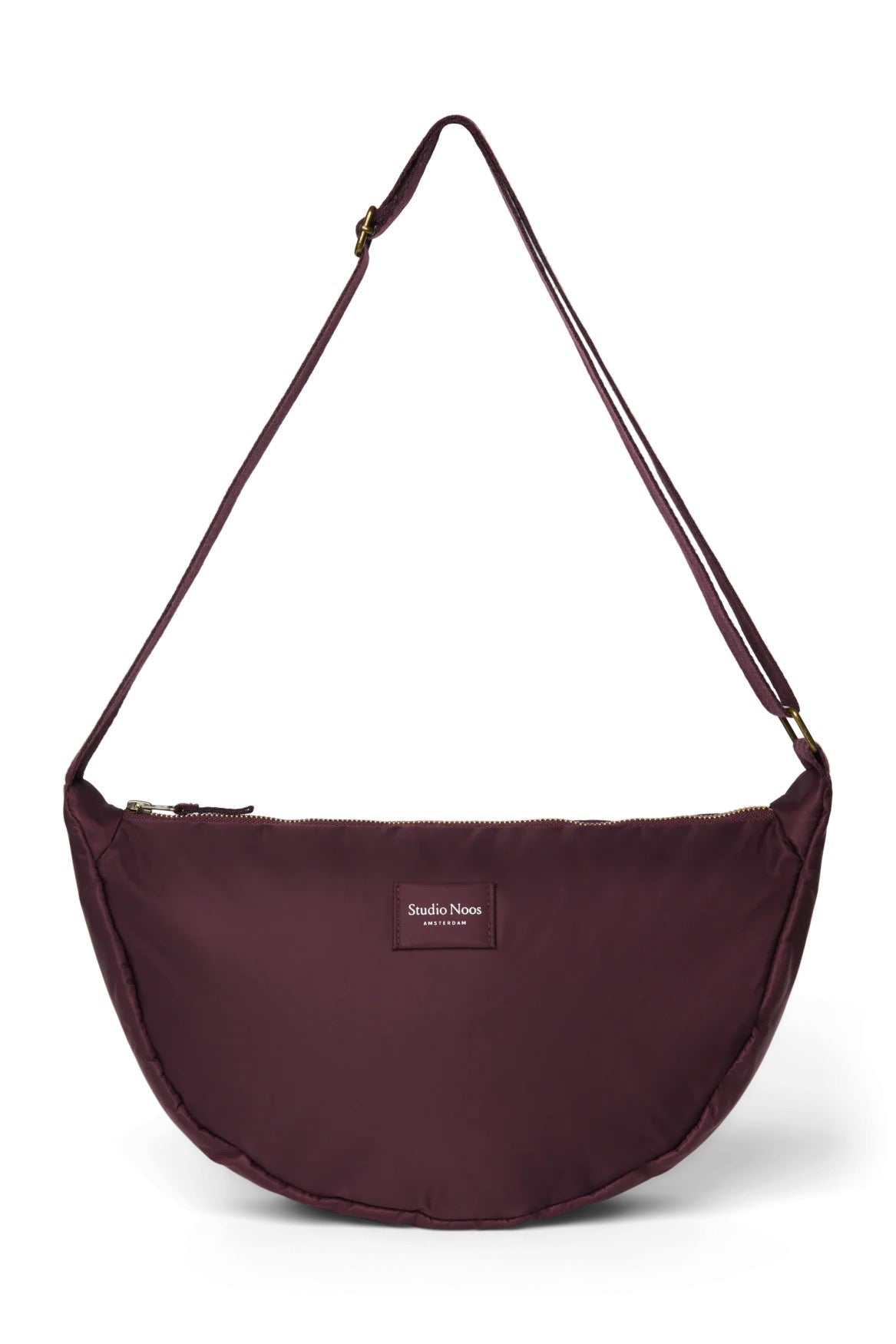 Crossbody ledvinka STUDIO NOOS Burgundy Technical Puffy | Lavly.cz