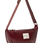 Crossbody ledvinka STUDIO NOOS Burgundy Vegan Leather | Lavly.cz