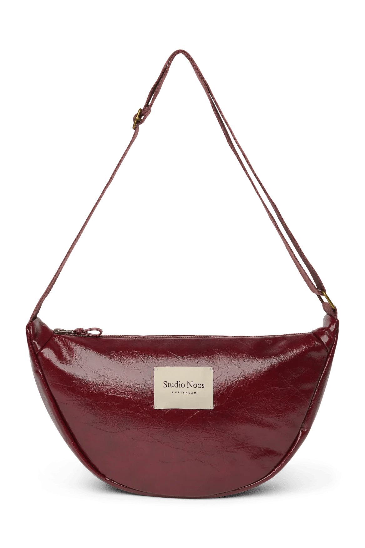 Crossbody ledvinka STUDIO NOOS Burgundy Vegan Leather | Lavly.cz