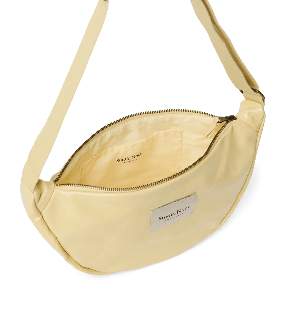 Crossbody ledvinka STUDIO NOOS Butter Yellow Vegan Leather | Lavly.cz