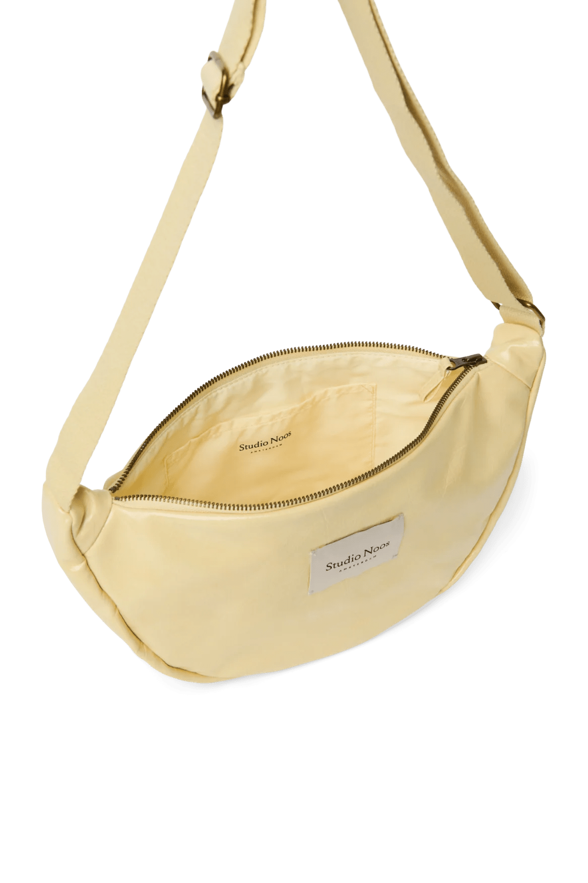 Crossbody ledvinka STUDIO NOOS Butter Yellow Vegan Leather | Lavly.cz