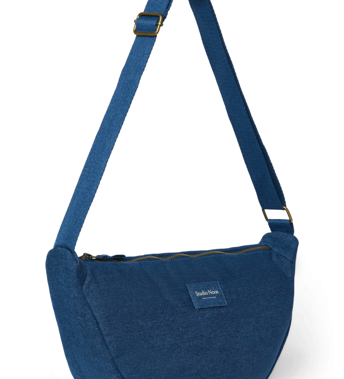 Crossbody ledvinka STUDIO NOOS Dark Blue Denim | Lavly.cz