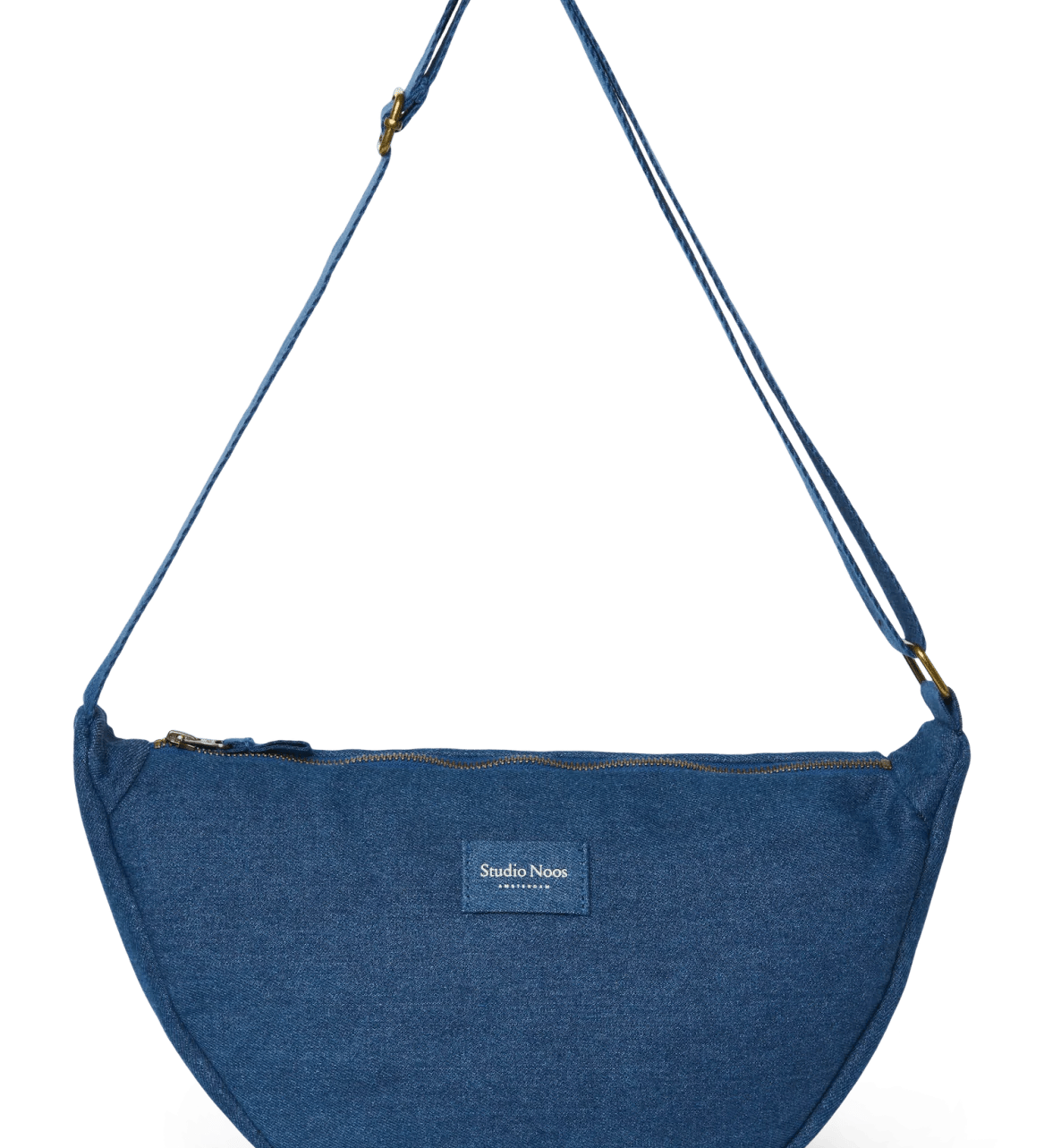 Crossbody ledvinka STUDIO NOOS Dark Blue Denim | Lavly.cz
